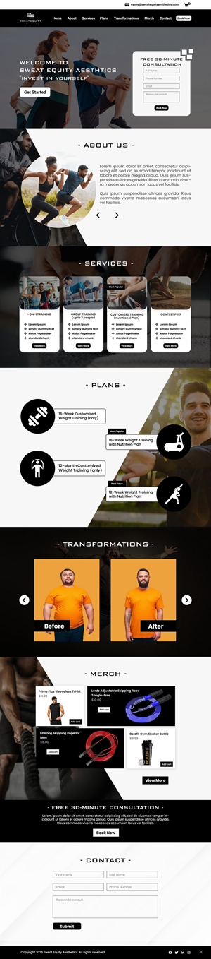 Web Design by pb for this project | Design: #31005635