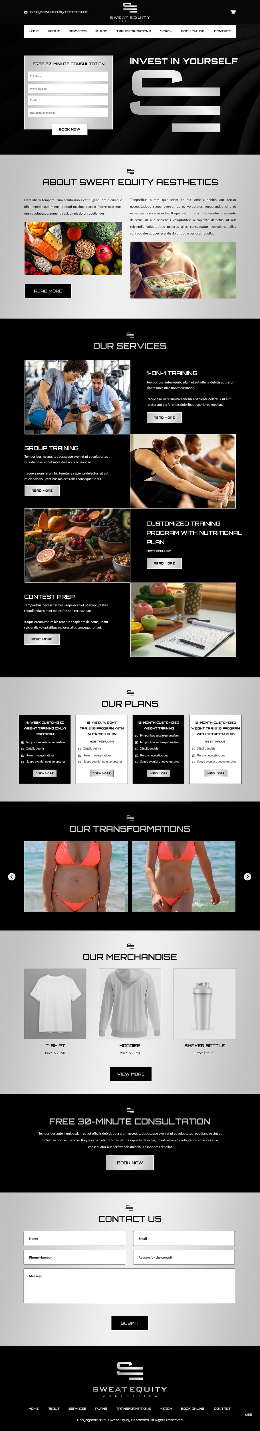 Web Design by pb for this project | Design #31005637