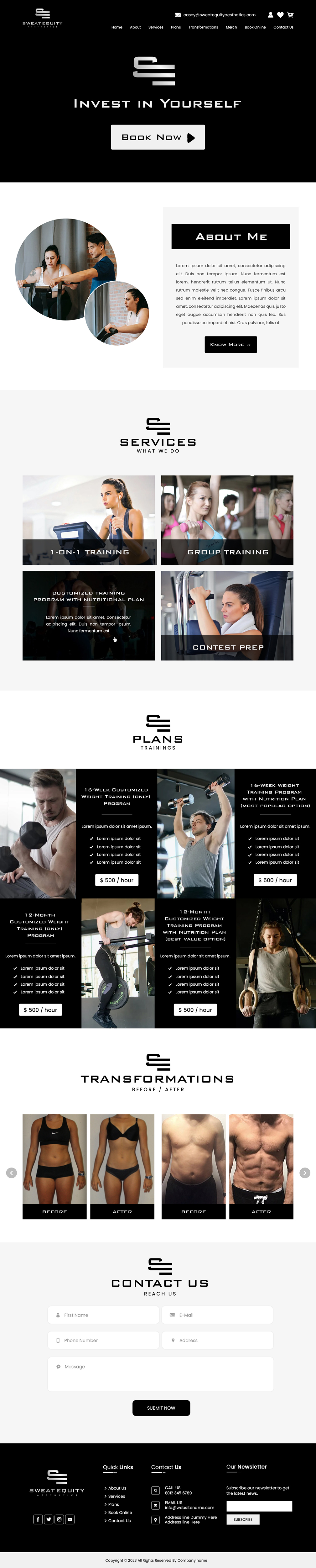 Web Design by Creations Box 2015 for this project | Design #31009623