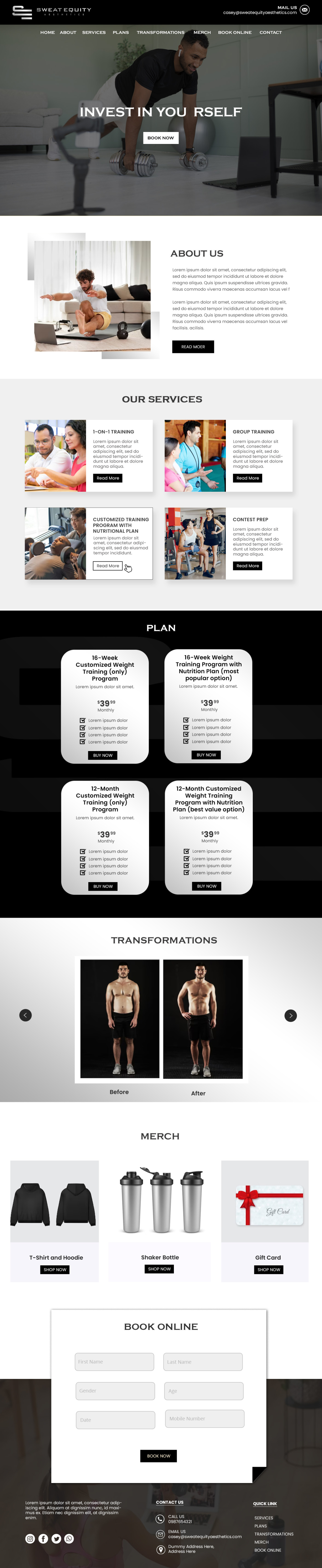Web Design by Creations Box 2015 for this project | Design #31013943