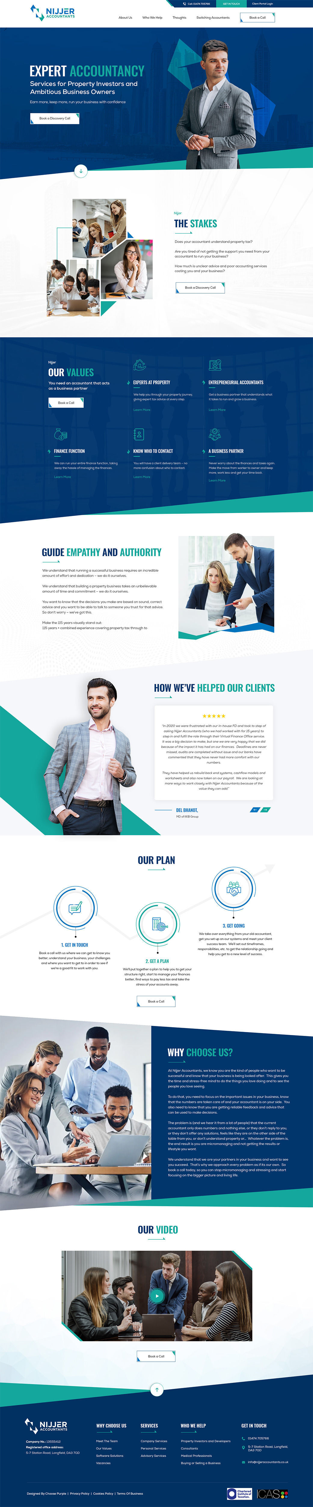 Web Design by symagency for this project | Design #31010844
