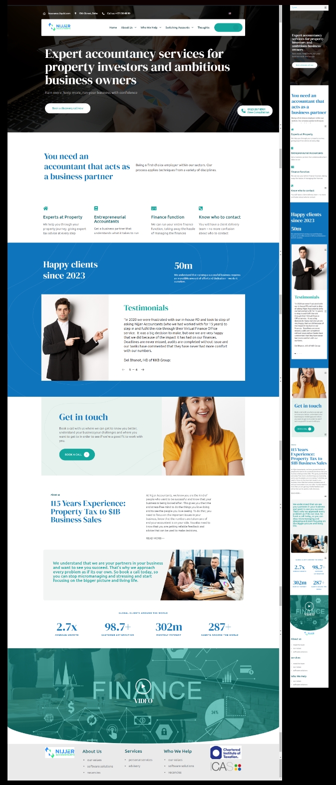 Web Design by chakraadhar b for this project | Design #30998243