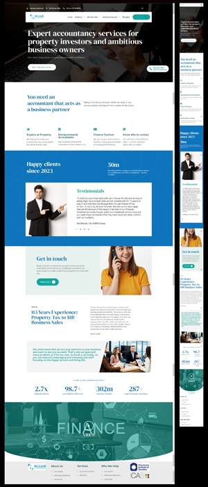 Web Design by chakraadhar b for this project | Design #30998243