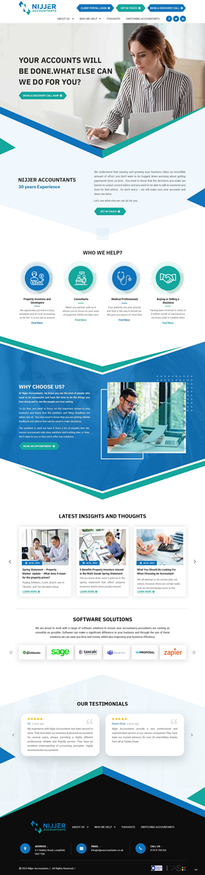 Web Design by pb for this project | Design: #30992133