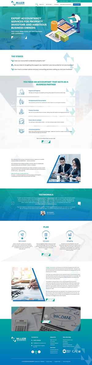 Web Design by Ved Web Services for this project | Design #31019086