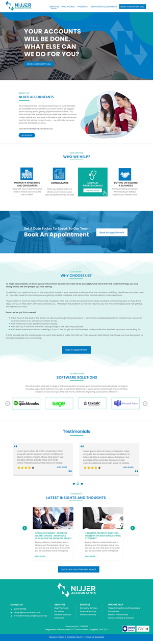 Web Design by Creations Box 2015 for this project | Design: #30990376