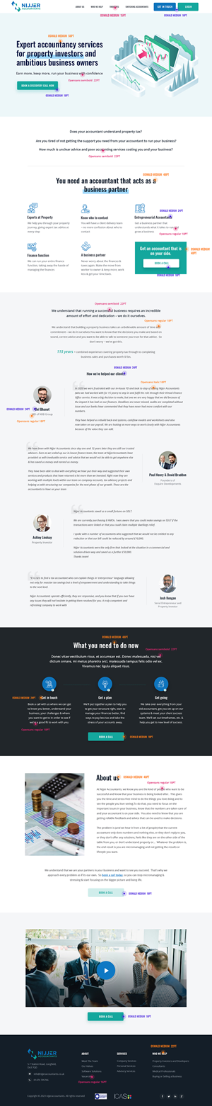 Web Design by OGMA CONCEPTIONS for this project | Design: #31134107
