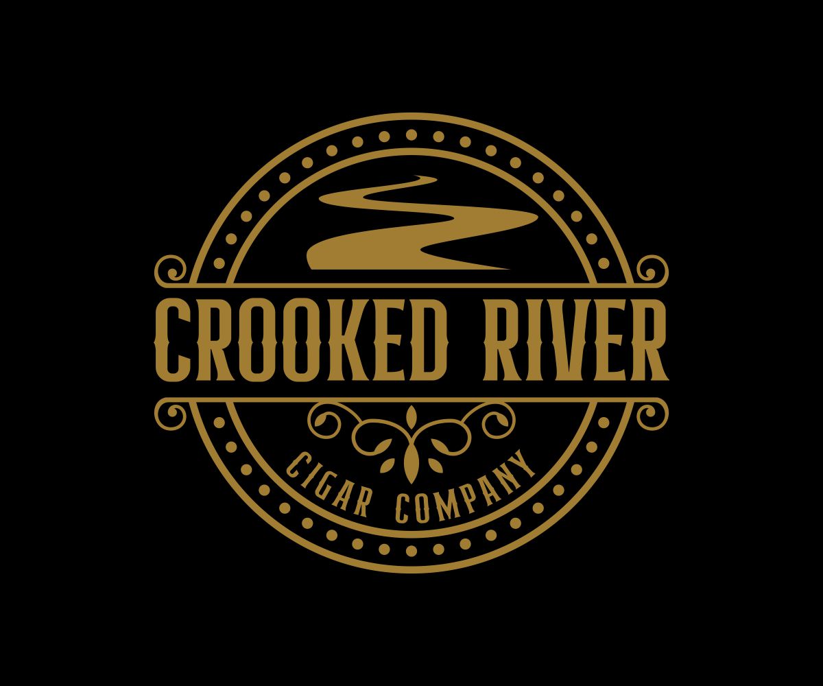 Logo Design by Thati Designs for Crooked River Cigars | Design #30987976