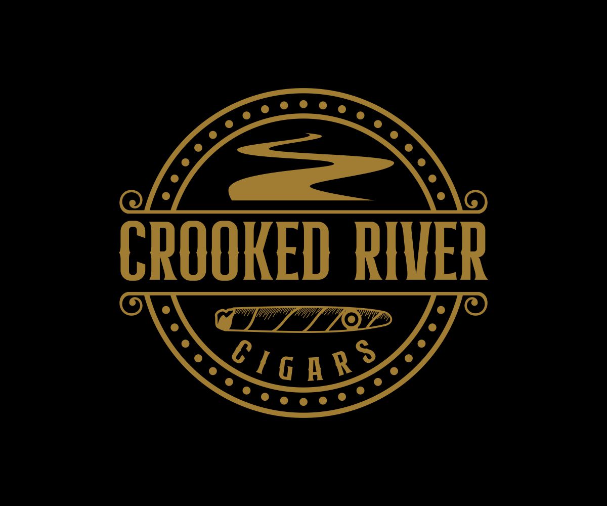 Diseño de Logo por Thati Designs para Crooked River Cigars | Diseño #30994953