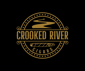 Logo Design by Thati Designs for Crooked River Cigars | Design: #30994953
