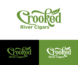 Logo Design by RaKu 2 for Crooked River Cigars | Design: #31030389