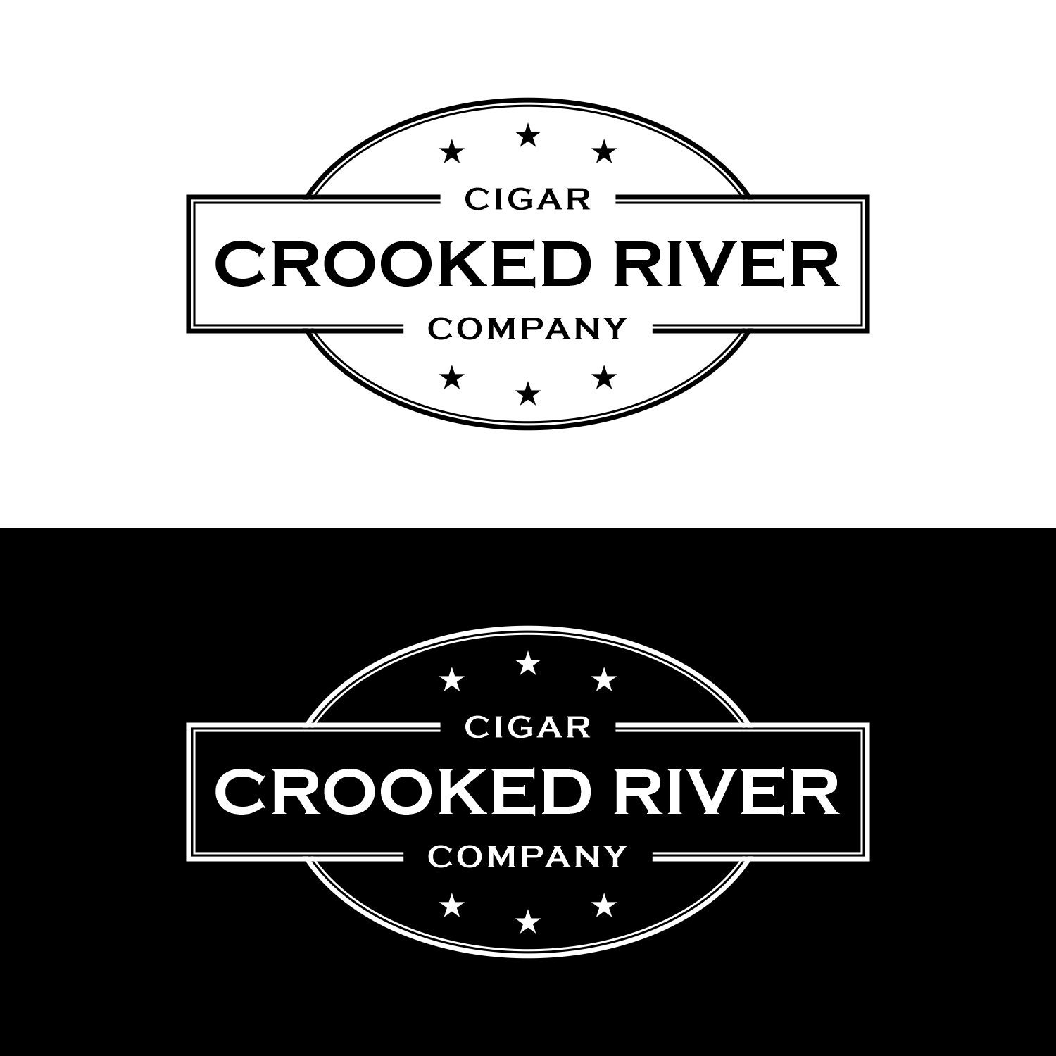 Logo Design by 16surya for Crooked River Cigars | Design #30988277