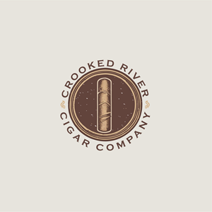 Logo Design by enismandal for Crooked River Cigars | Design: #30993060