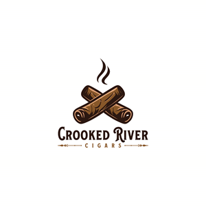 Logo Design by enismandal for Crooked River Cigars | Design: #30996000