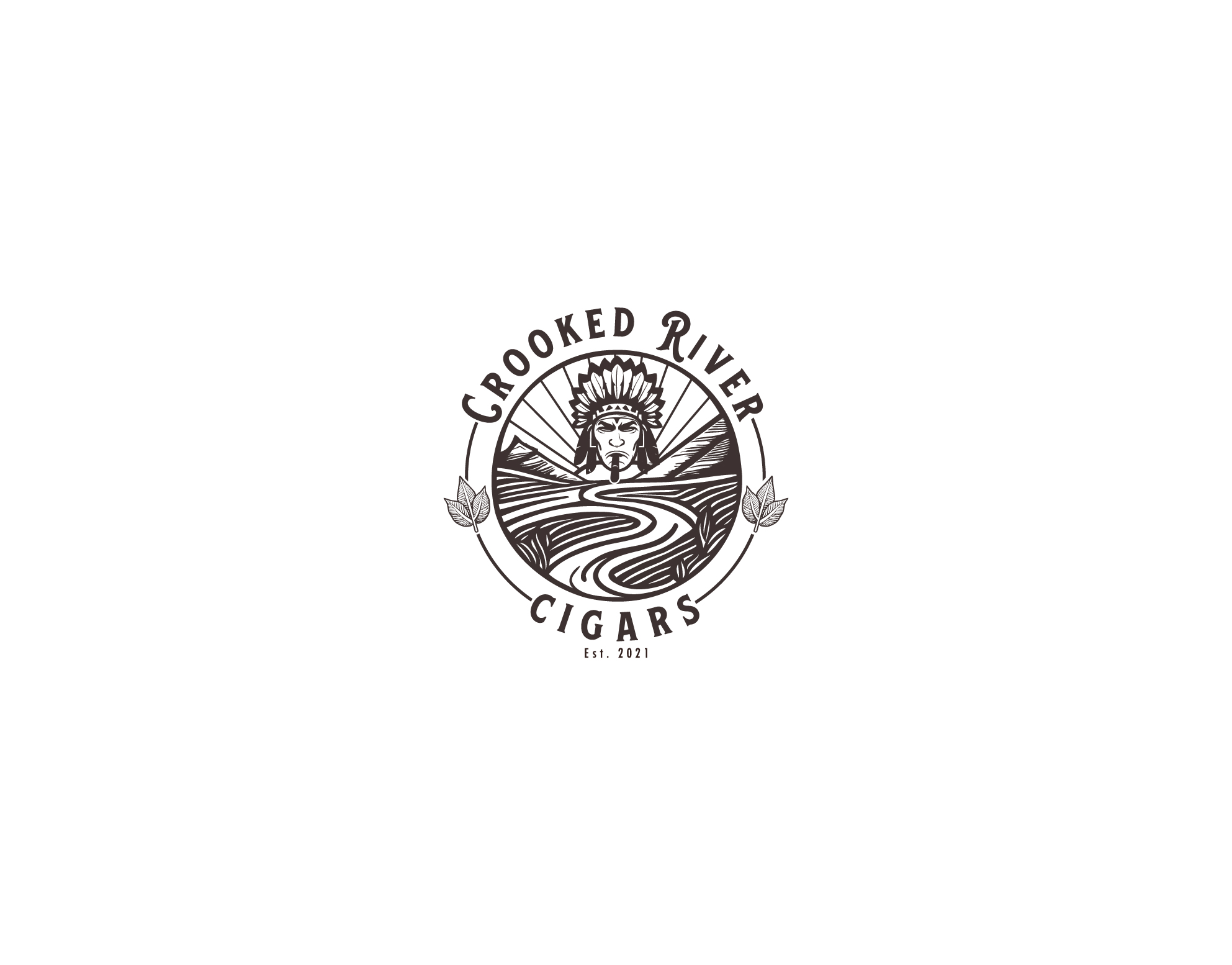 Logo Design by enismandal for Crooked River Cigars | Design #30998321