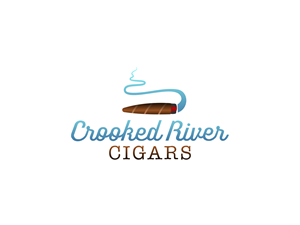Logo Design by BNdesigner for Crooked River Cigars | Design: #31020306