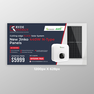 Design Publicitaire par KreativeMadz pour Ryde Energy | Design : #30989371