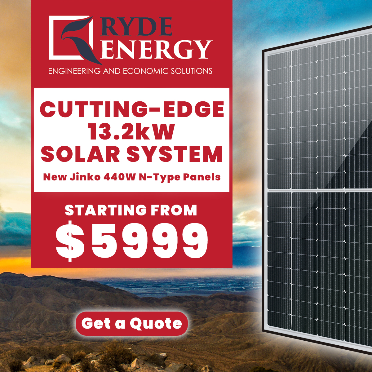 Advertisement Design by MarkoE for Ryde Energy | Design #30990148