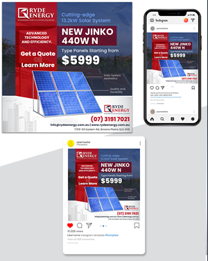 Design Publicitaire par creativemood438 pour Ryde Energy | Design : #30989779