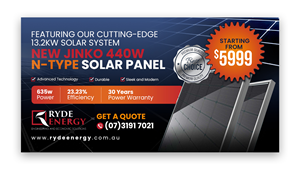 Design Publicitaire par debdesign pour Ryde Energy | Design : #30987467