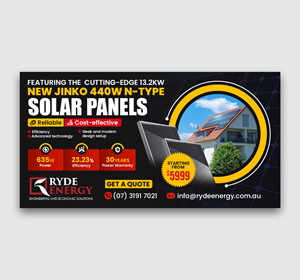 Design Publicitaire par debdesign pour Ryde Energy | Design : #30987898