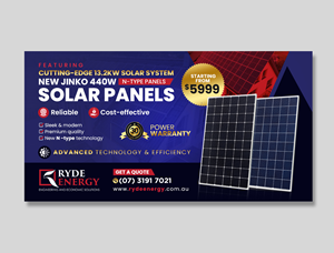 Design Publicitaire par debdesign pour Ryde Energy | Design : #30988324