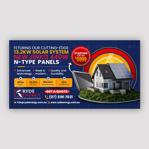 Design Publicitaire par debdesign pour Ryde Energy | Design : #30988388