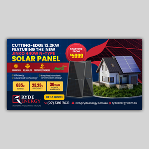 Design Publicitaire par debdesign pour Ryde Energy | Design : #30988859