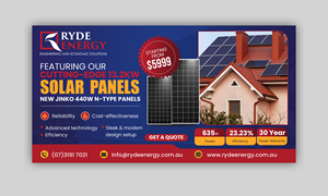 Design Publicitaire par debdesign pour Ryde Energy | Design : #30989055