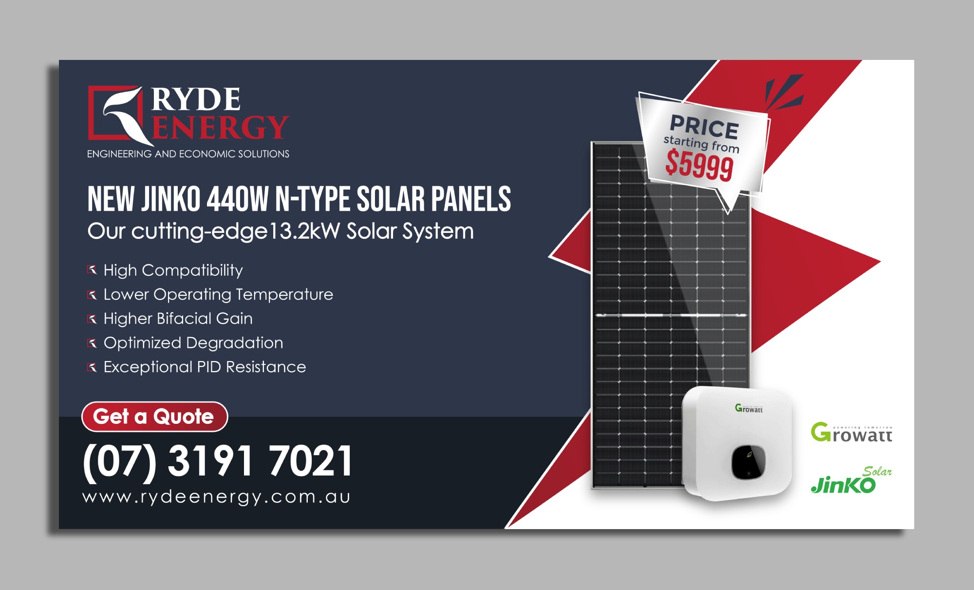 Diseño Publicitario por ecorokerz para Ryde Energy | Diseño #30988681