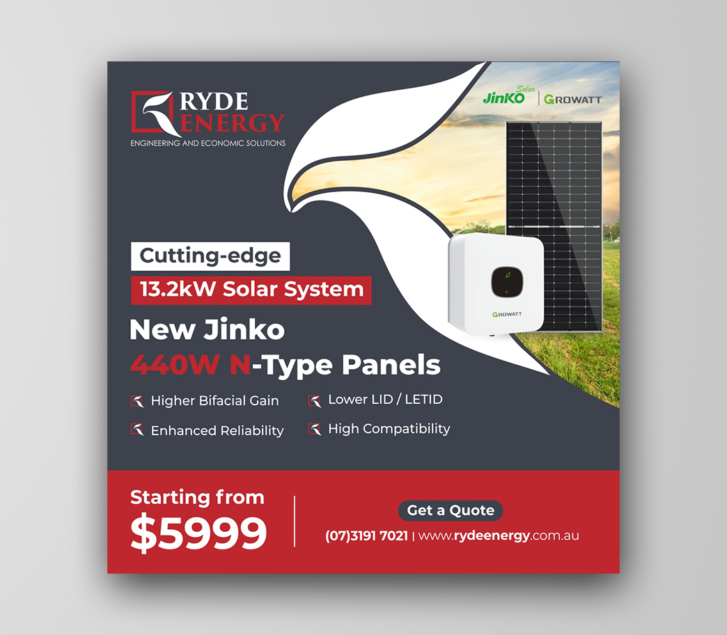 Advertisement Design by ecorokerz for Ryde Energy | Design #30990092