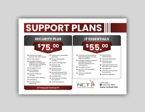 Flyer Design by debdesign for Network Computing Technologies | Design: #31003061