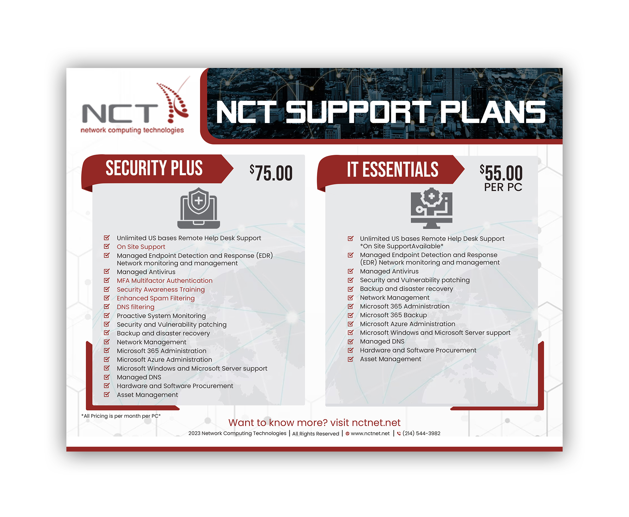 Design de Flyer par debdesign pour Network Computing Technologies | Design #31003173