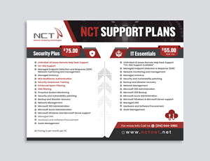 Flyer Design by debdesign for Network Computing Technologies | Design: #31003250