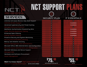 Flyer Design by debdesign for Network Computing Technologies | Design: #31008070