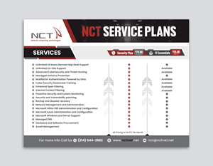 Flyer Design by debdesign for Network Computing Technologies | Design: #31025295