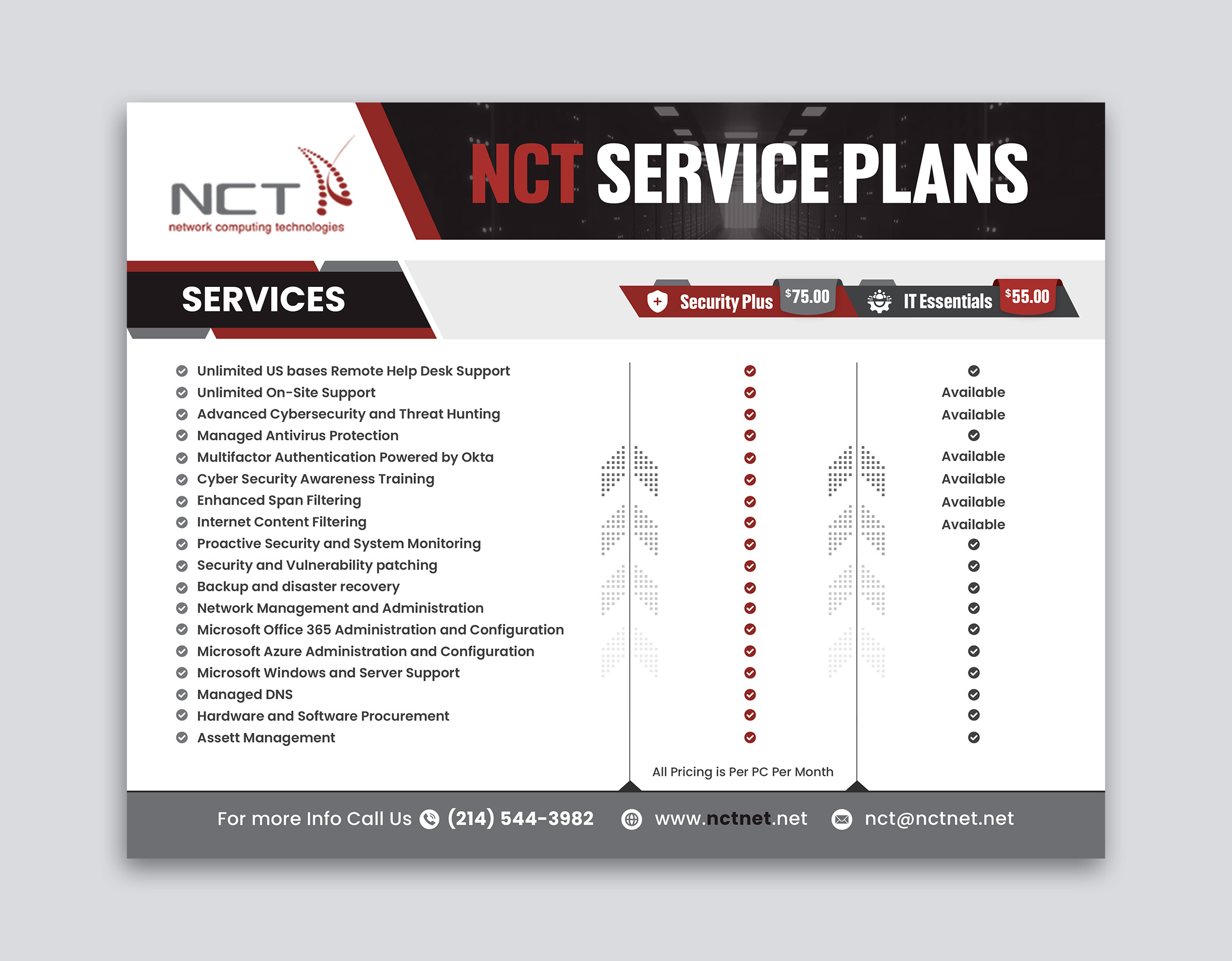 Design de Flyer par debdesign pour Network Computing Technologies | Design #31033056