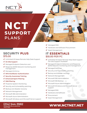 Flyer Design by Titan Solbiz for Network Computing Technologies | Design: #31005813