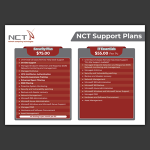 Flyer Design by Bidita Saha for Network Computing Technologies | Design: #31001902