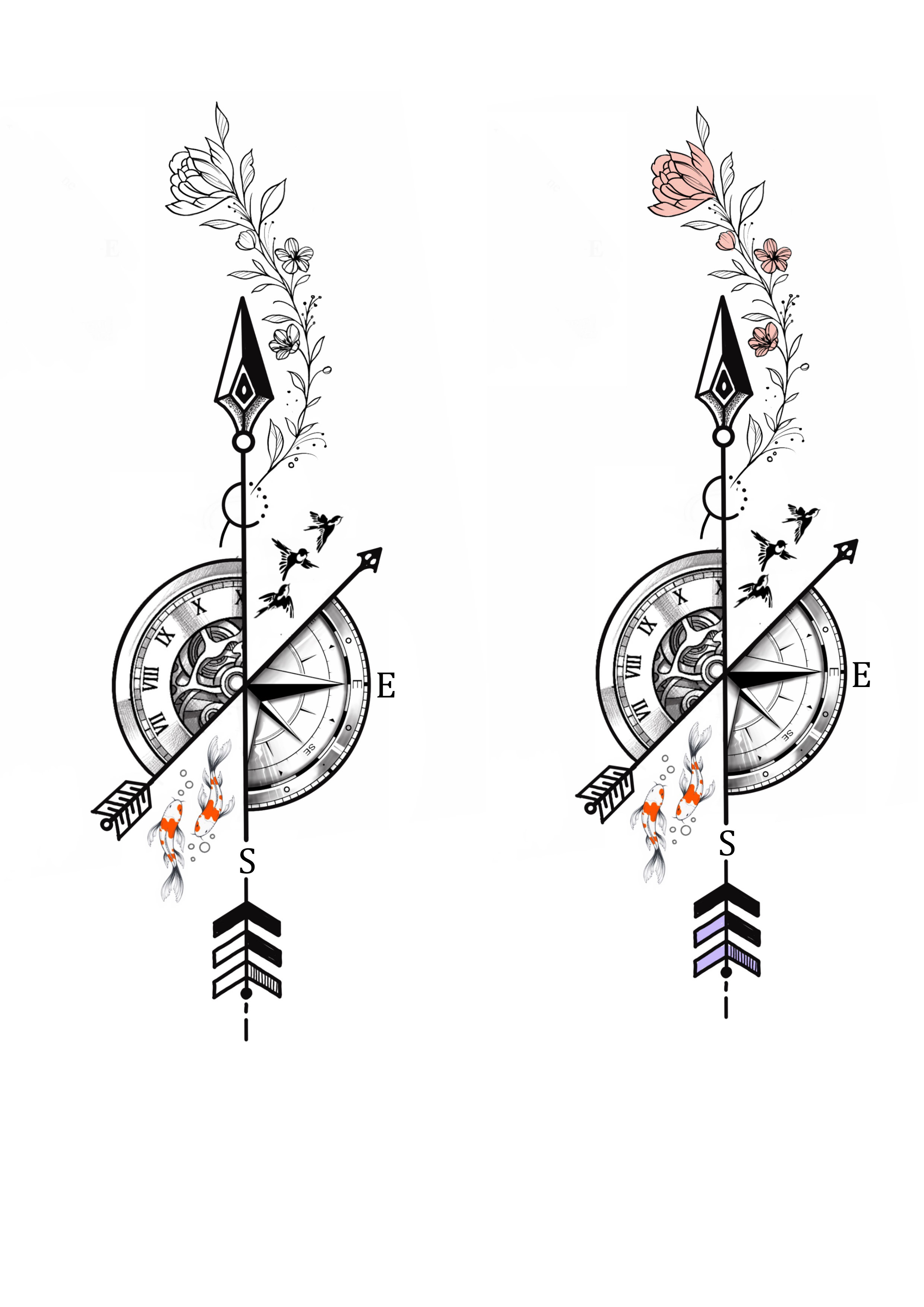 Diseño de Tatuaje por KwinArts para este proyecto | Diseño #30987509
