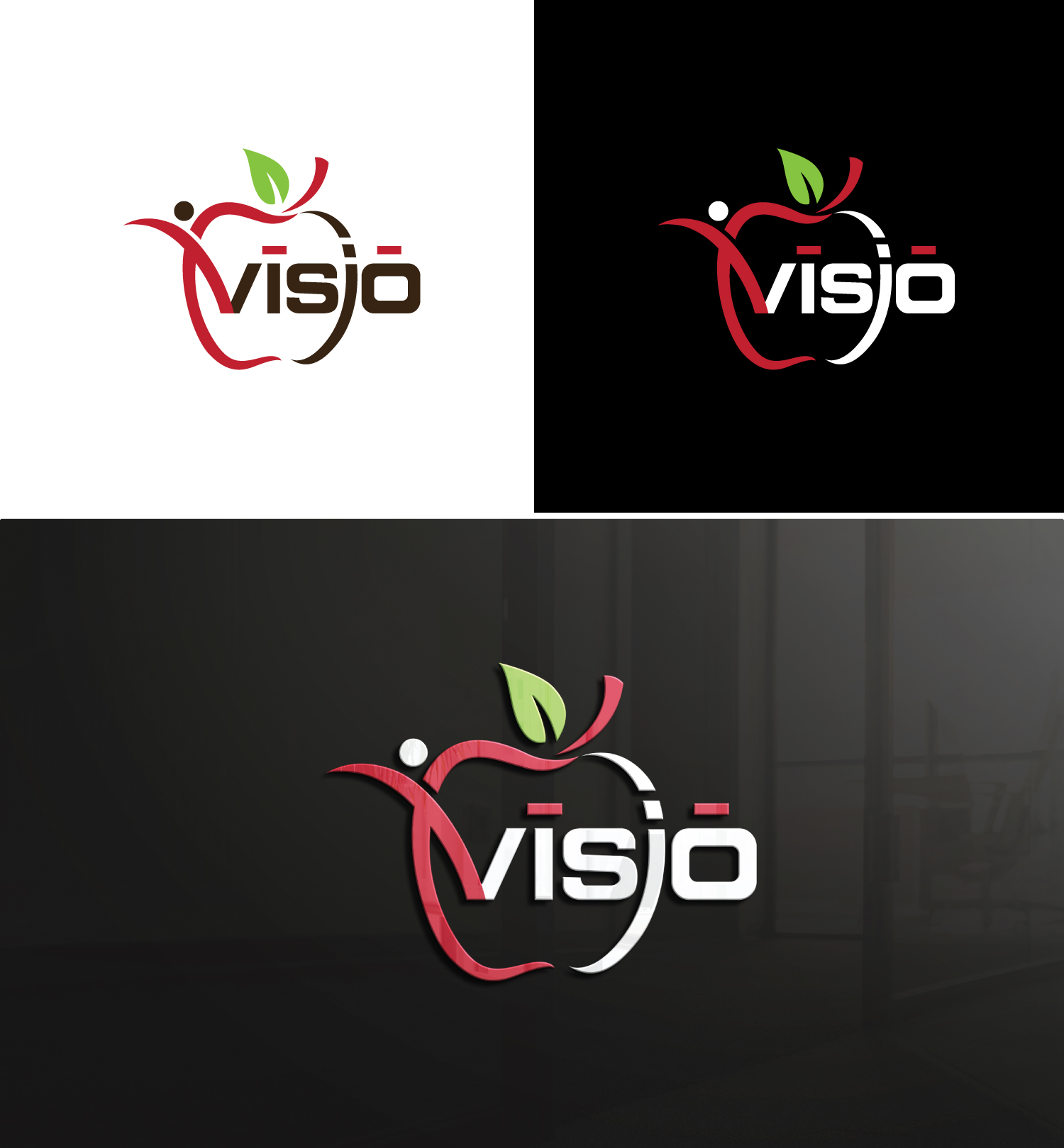 Logo Design by Revolt Team for Envysion Fitness | Design #30987496