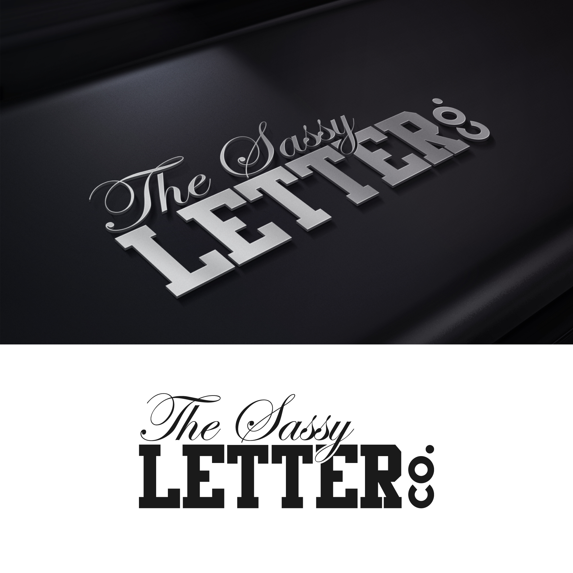 Logo Design by KENGZ for The Sassy Letter Company | Design #31035900