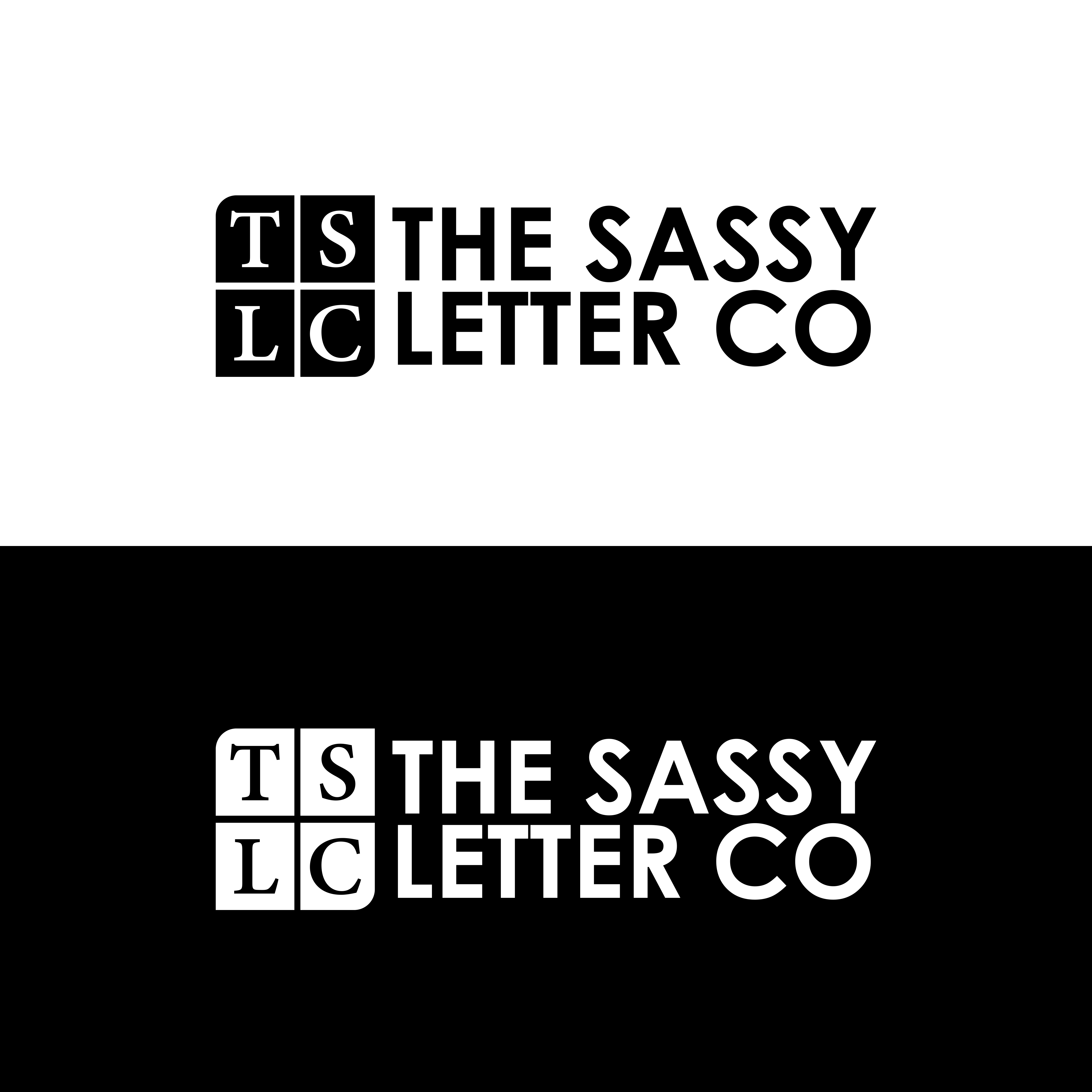 Logo Design by Ura Designs for The Sassy Letter Company | Design #31033756