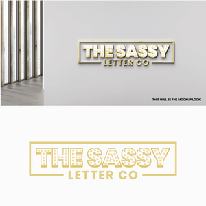 Logo Design by Design_Duo for The Sassy Letter Company | Design: #31035201