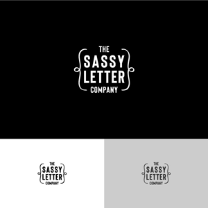 Logo Design by 3dwOrX for The Sassy Letter Company | Design: #31005759