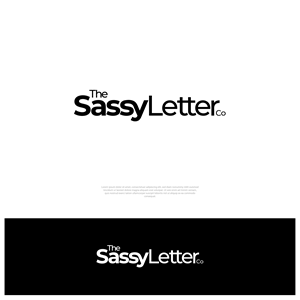 Logo Design by alzac for The Sassy Letter Company | Design: #31040105