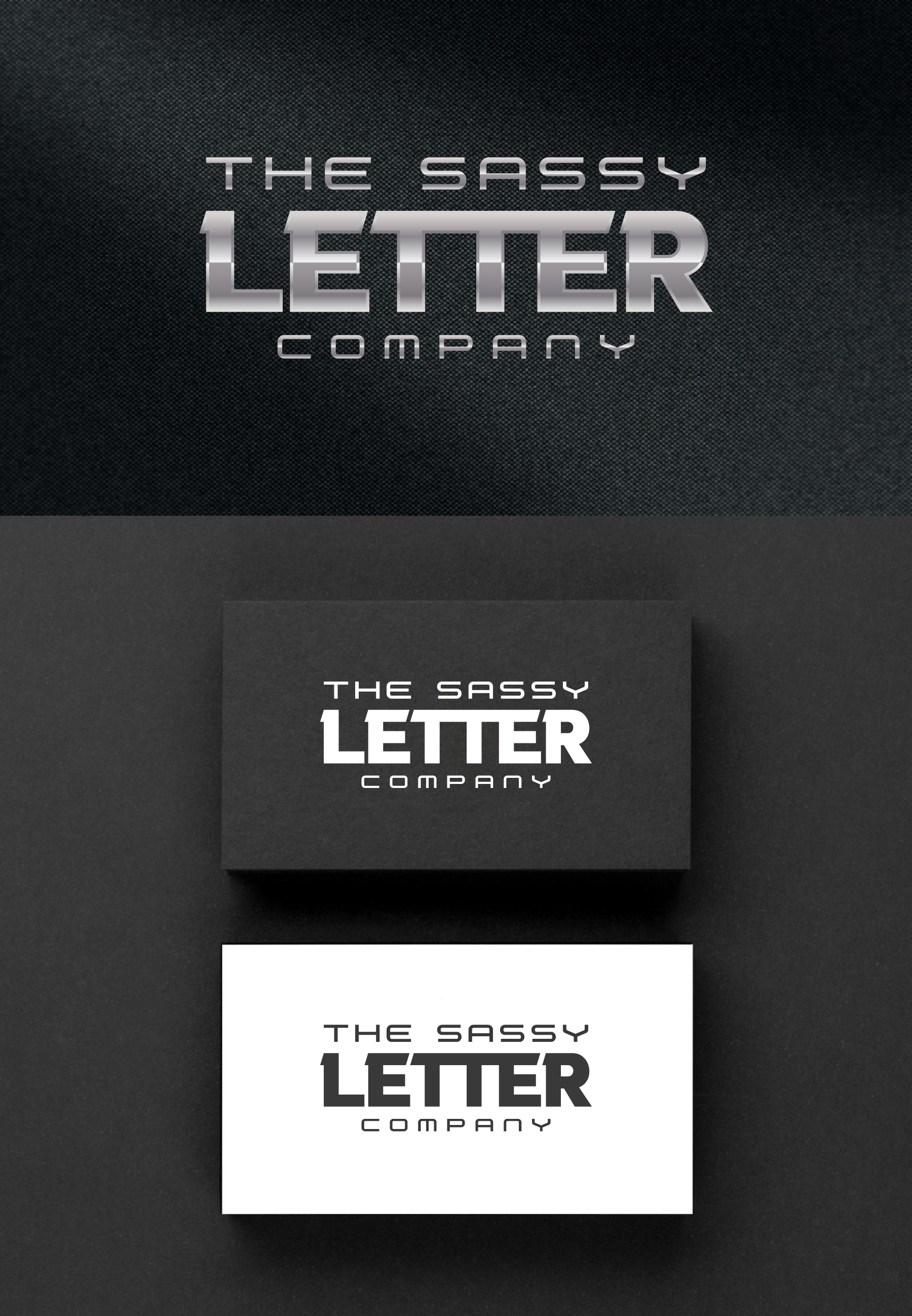 Logo Design by debdesign for The Sassy Letter Company | Design #31003963