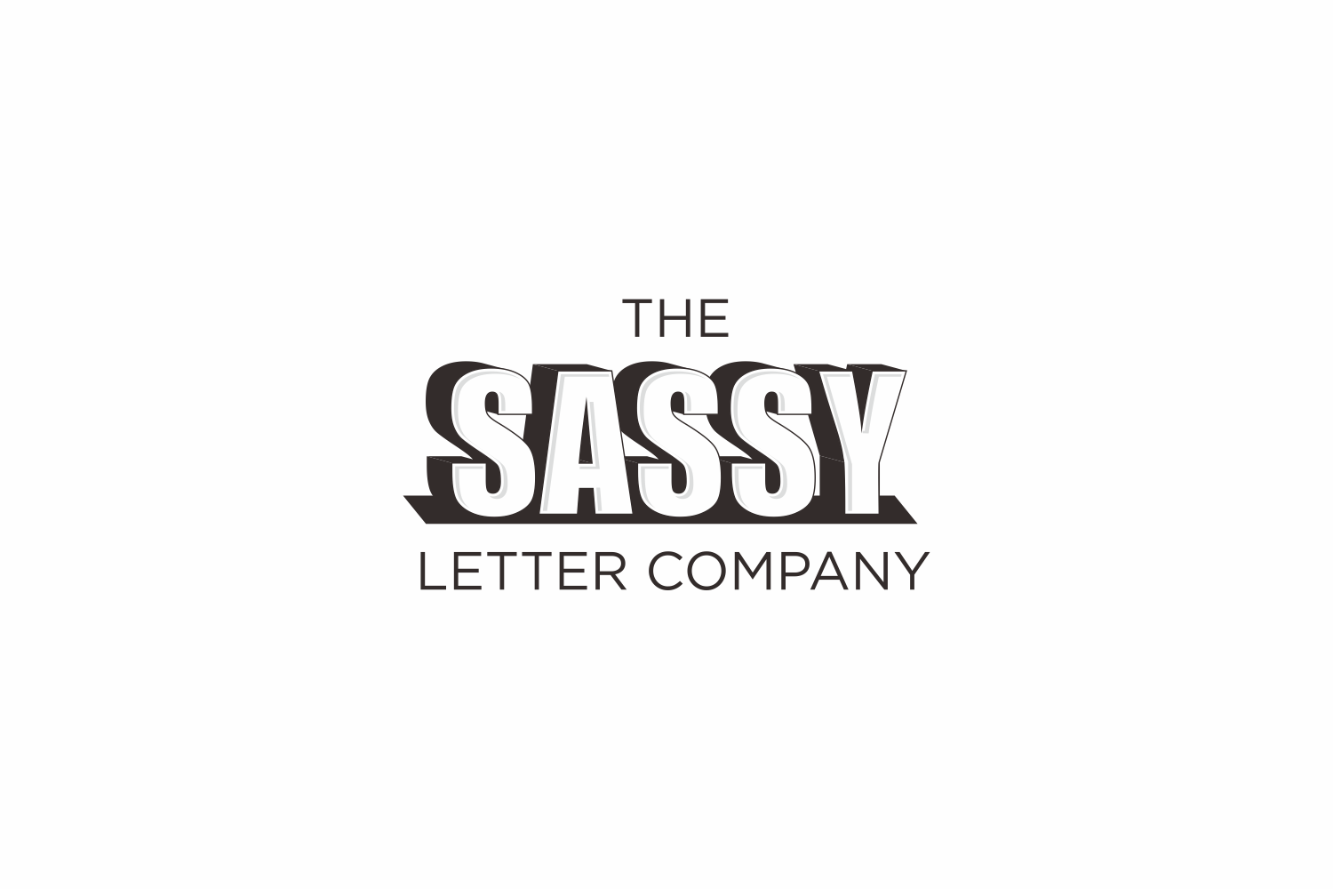 Logo Design by BUNG for The Sassy Letter Company | Design #31032533