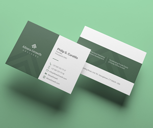 Logo and Business Card Design by Greedin for Alinea Growth, LLC | Design: #31031462