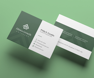 Logo- und Visitenkarten-Designs von Greedin